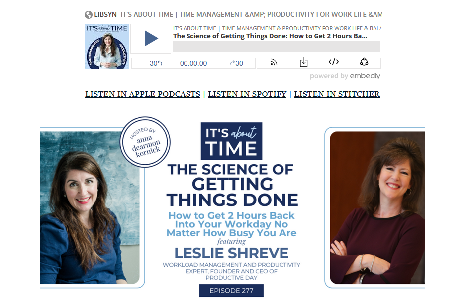 It's About Time Podcast